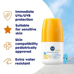 Nivea Sun Sensitive Kids Roll-on SPF50 50ml spf 50