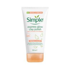 Simple express glow clay polish 150ml x 6 original