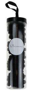 LT Accessories Tube Elastic 50 stk sort