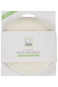 LT SPA Exfoliating Rund Dual Body Skrubber hvit