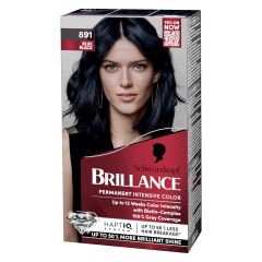 Schwarzkopf Brillance permanent hårfarge brillance 891 blue black