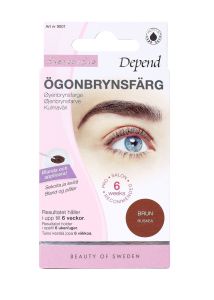Depend Øyenbrynsfarge brun