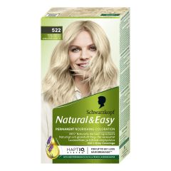 Schwarzkopf Natural & Easy hårfarge 522 silver lightblonde