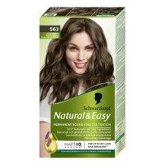 Schwarzkopf Natural & Easy hårfarge 563 nude light brown