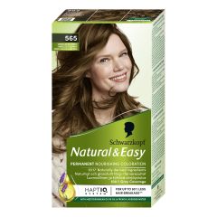 Schwarzkopf Natural & Easy hårfarge 565 almolightgoldbrown