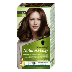 Schwarzkopf Natural & Easy hårfarge 576 chestnut redbrown