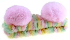 LT Spa Make-up bånd unicorn med pompom.