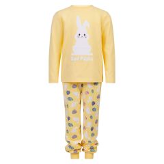 Pyjamas sett påske barn Gul