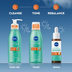 NIVEA Derma Skin Clear Toner, 200ml
