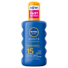 Nivea Sun Protect & Moisture Spray SPF 15 200ml spf 15