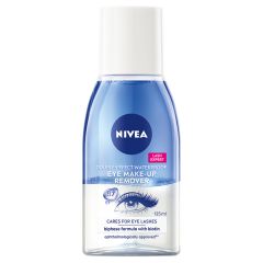 Nivea Daily Essentials Double Effect Eye Makeup Remover cornflower extract