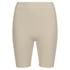 Lifetime Shorts ribbestrikket seamless lys beige.