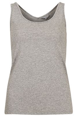 Basic Nora singlet gråmelert.