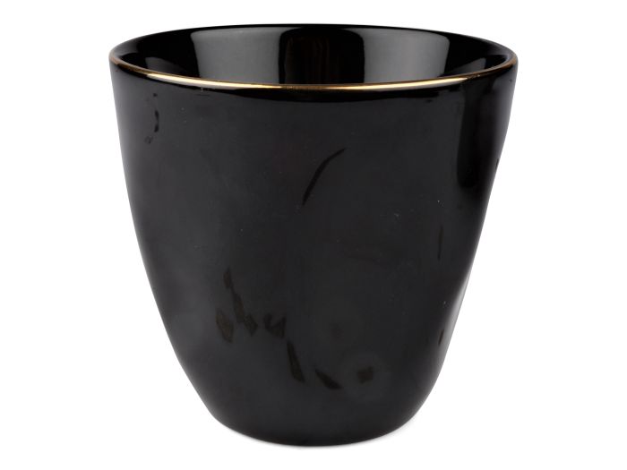 Tea krus uten hank sort