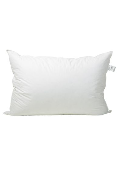 Høie hotellpute i dun 70x100cm hvit