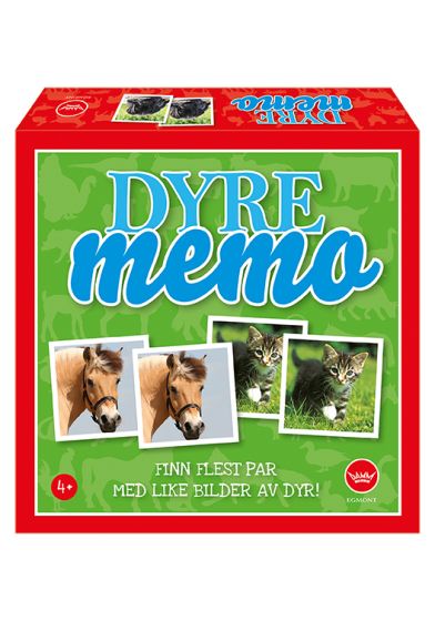 Dyrememo med norske dyr original