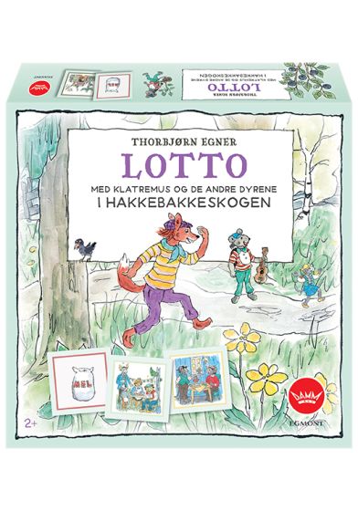 I lottospillet har barna hver sin lottoplate med bildebrikker foran seg. original