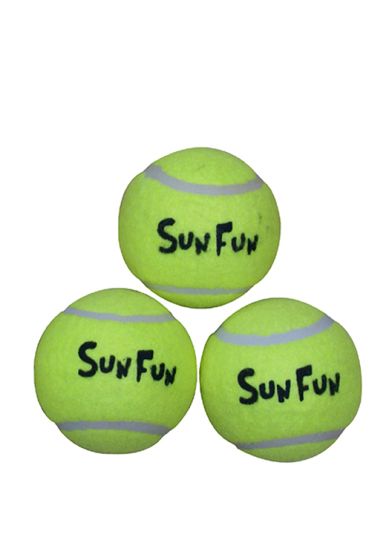 Tennisballer 3pk gul