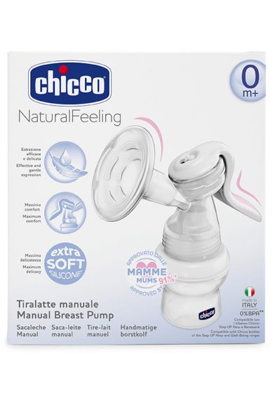 Chicco manuell brystpumpe justerbar Step-Up original