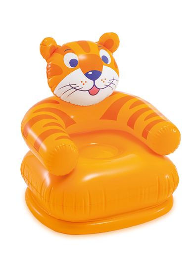 Intex Oppblåsbar stol oransje