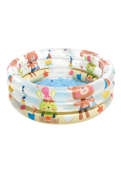 Intex Babybasseng oppblåsbart flerfarget