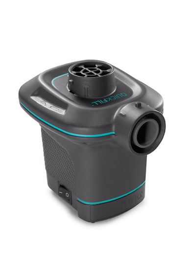 Intex elektrisk luftpumpe sort