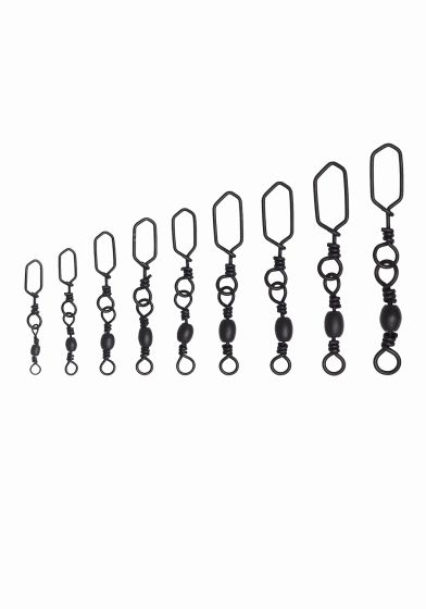 Kinetic Barrel Swivel svart