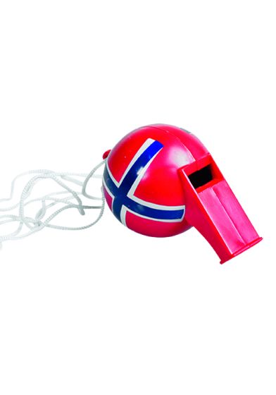 17.Mai russefløyte med tau rød/hvit/blå