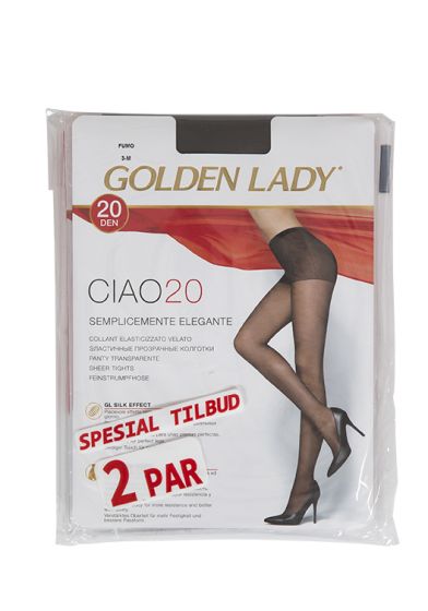 Golden Lady Ciao 2pk strømpebukse melon