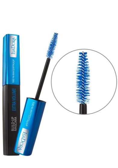 IsaDora Build Up Mascara Extra Volume 100% Waterproof 20 black