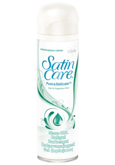 Gillette SatinCare Pure & Delicate 200ml original