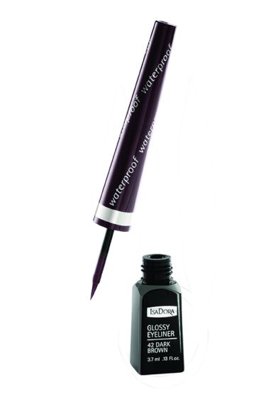 IsaDora Glossy Eyeliner 42 dark brown