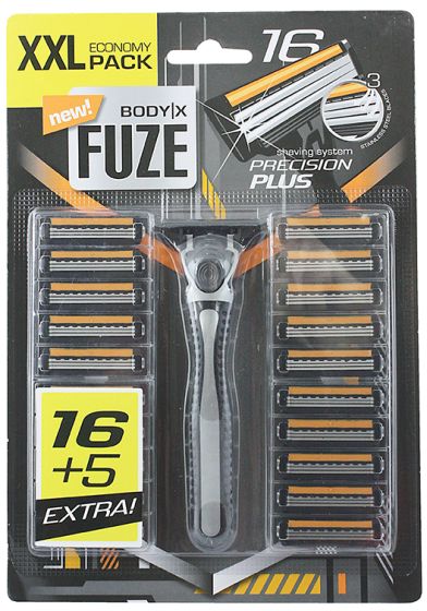 Body-X-Fuze Razors 21 blader precision plus