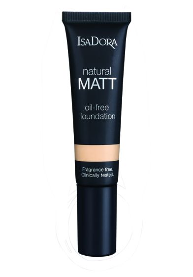 IsaDora Natural Matt oil-free Foundation 10 matt porcelain