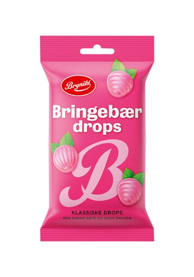 Brynild bringebærdrops original