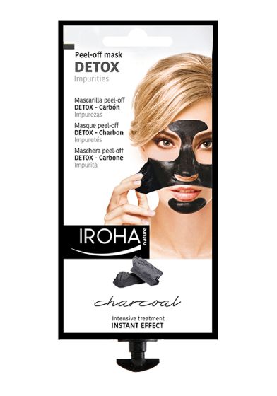 IROHA BLACK PEEL OFF MASK CHARCOAL charcoal