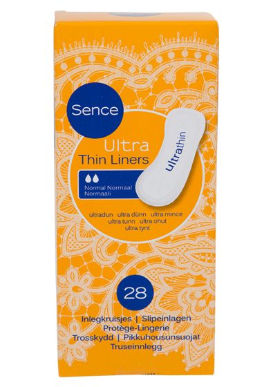 Sence Truseinnlegg 28pcs ultrathin