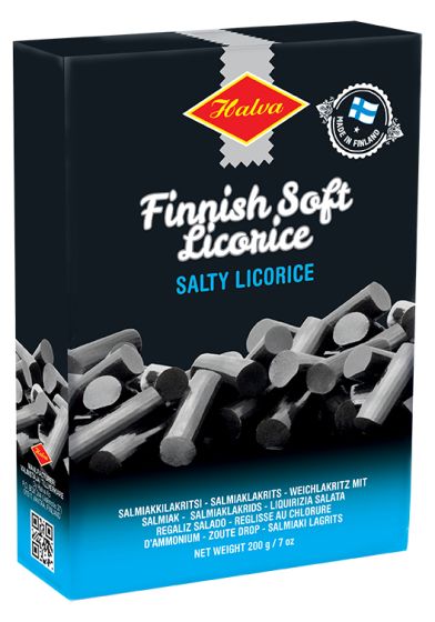 Halva Finsk Soft Lakris Salt salt