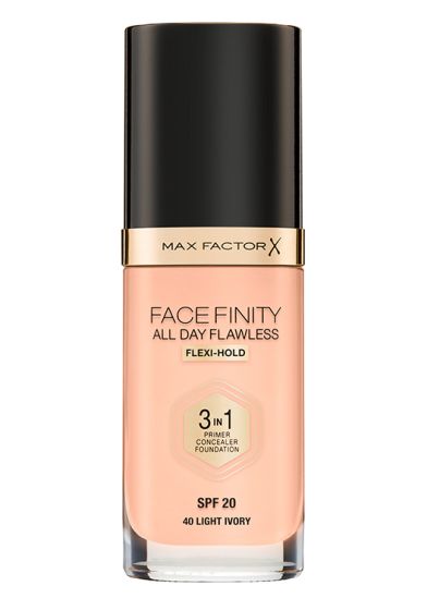 Max Factor Facefinity all day flawless foundation 40 light ivory - slett