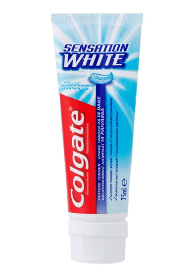 Colgate tannkrem sensation whitening sensation white