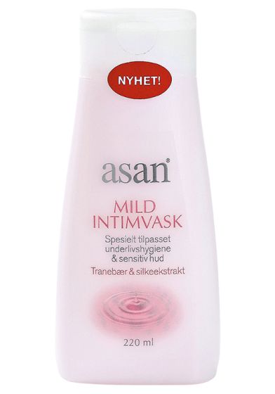 Asan Intimvask Tranebær & Silke tranebær & silkeekstrakt