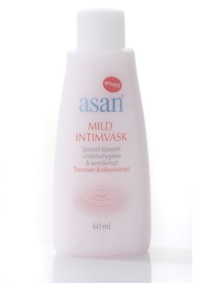 Asan Intimvask Tranebær Travel tranebær & silkeekstrakt