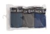 Jack Bay Boxer 3 pk grå og petrol
