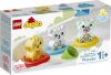 LEGO DUPLO® Creative Play Moro på badet: Dyretog som flyter 10965
