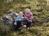 Bergen vinterdress Rosa-sort