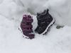 Vanntett vinterboots Snøfnugg Sort