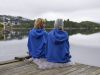 Active Sport Vannkanten skifte-/badeponcho blå.