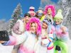Jakke Zermatt Blå-rosa
