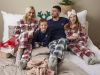 Nightwear Vinterdrøm pyjamas rød-hvit.