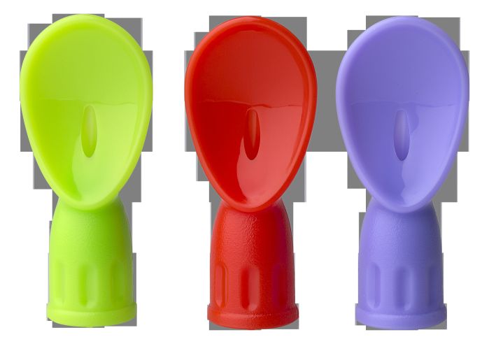 Bambino squeeze-eat-n-go 3pk skjeer for klemmeposer standard